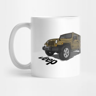 Jeep Wrangler - Peanut Mug